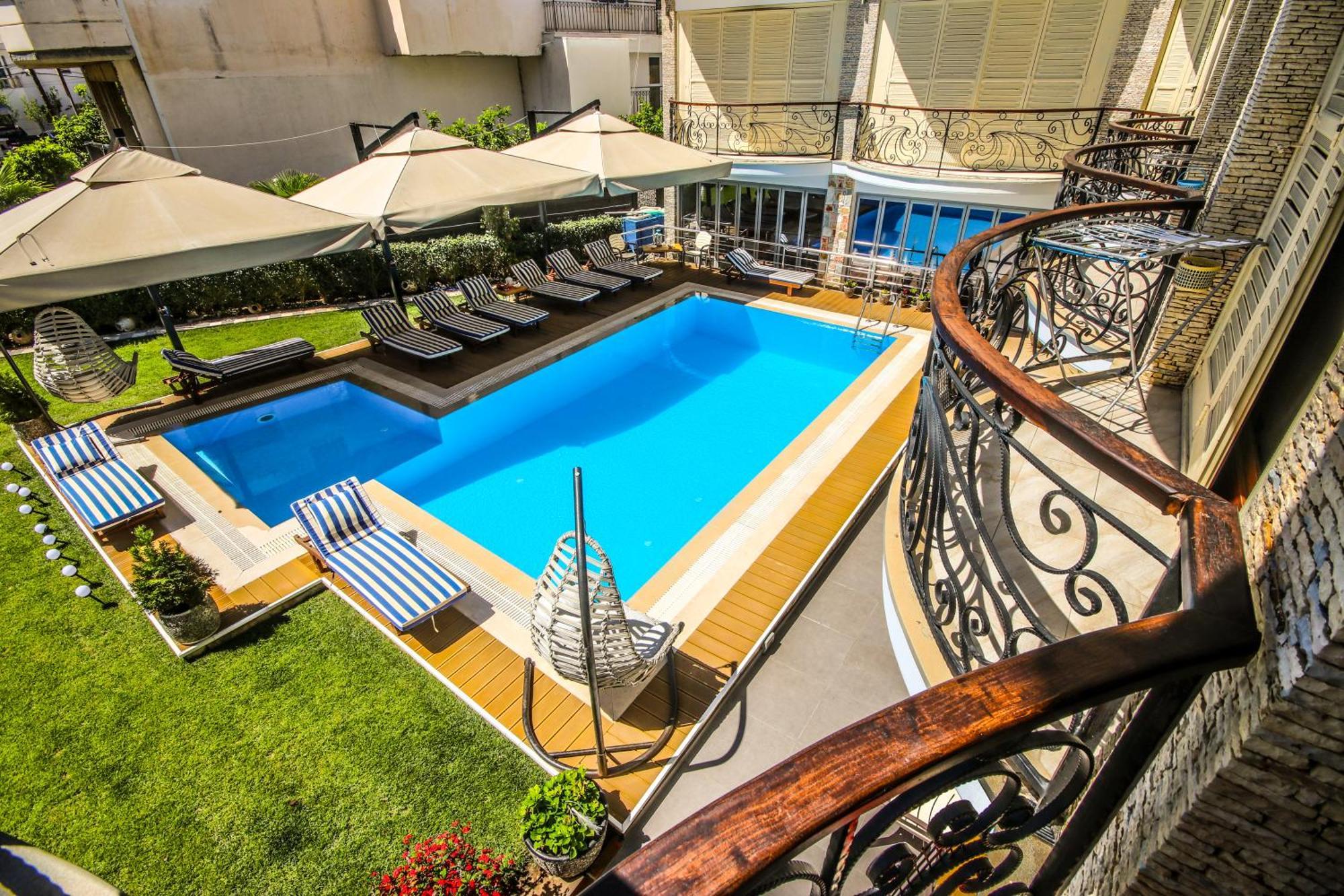 Vila Mateus Himarë Exterior foto